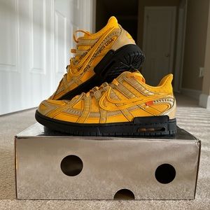 Off White Rubber Dunk Yellow